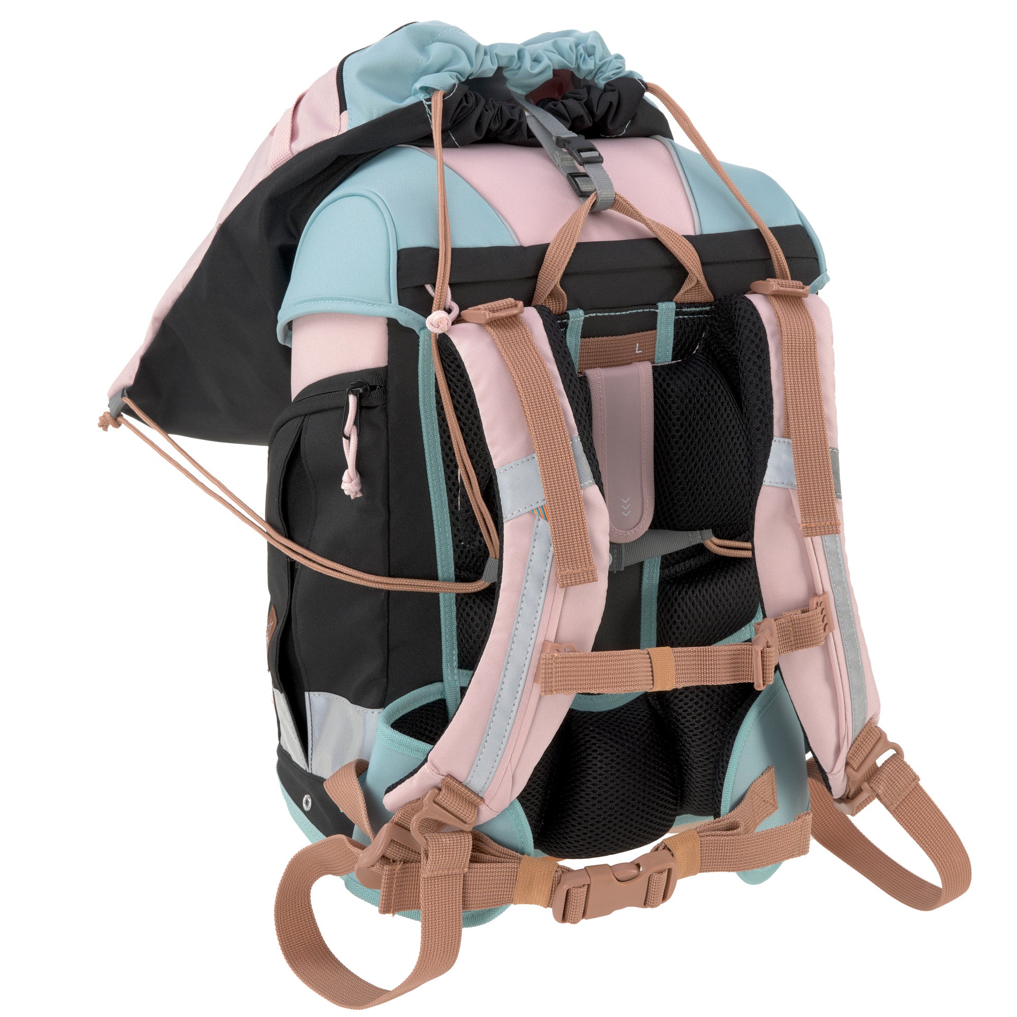 Lassig School Set Boxy Unique - rose/ blue/ black