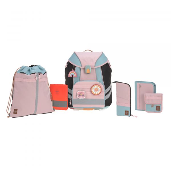 Lassig School Set Flexy Unique - rose/blue/black