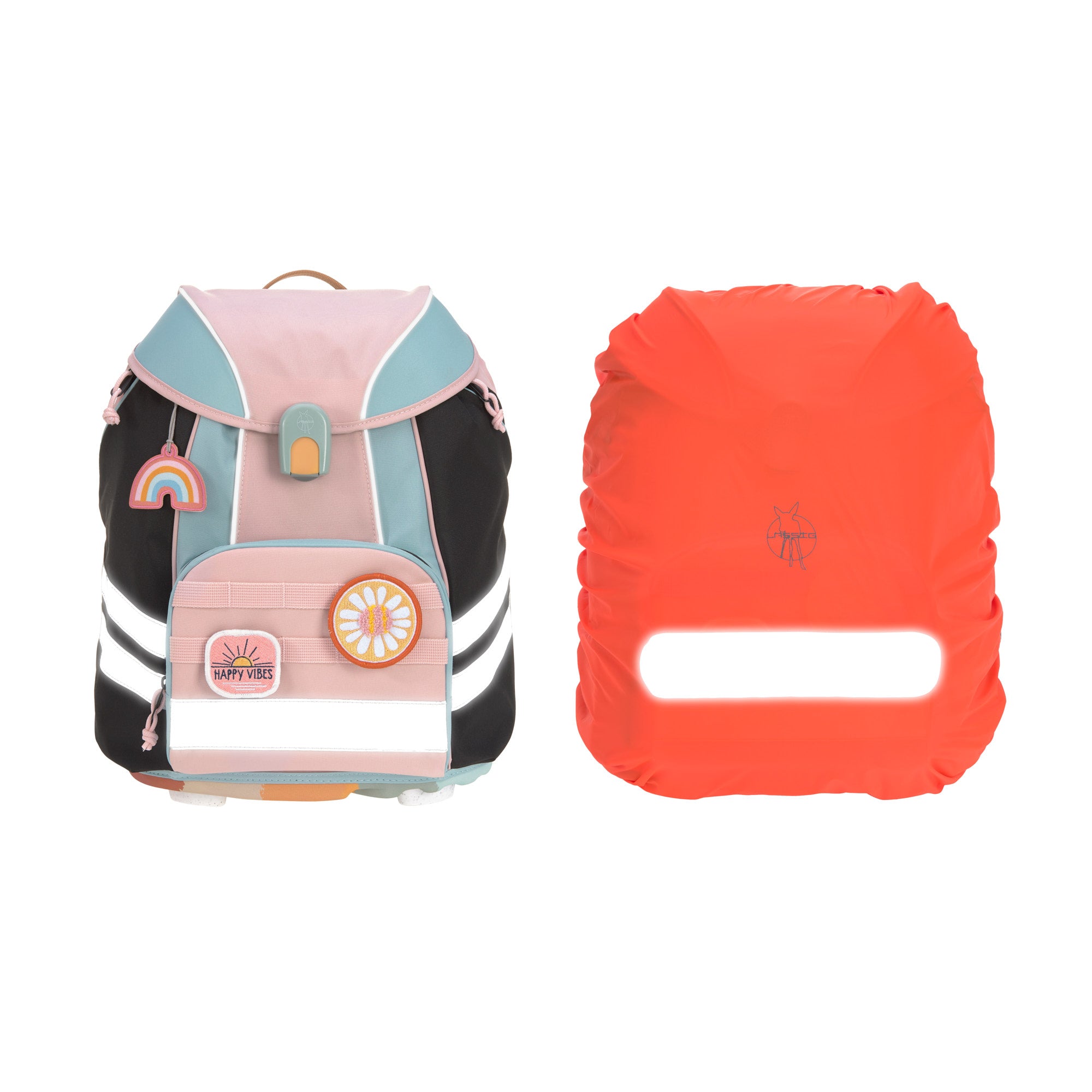 Lassig School Set Flexy Unique - rose/blue/black