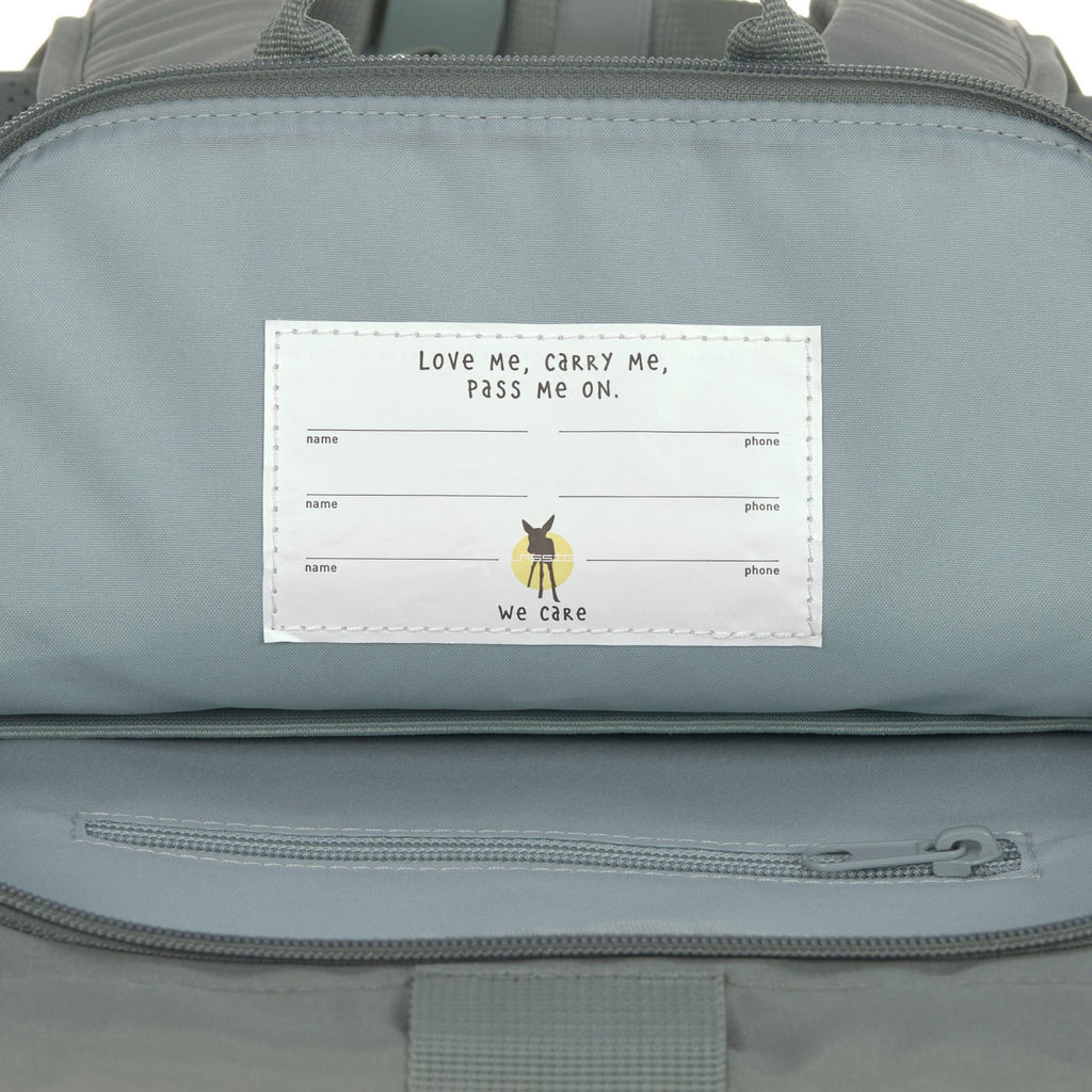 Lassig Medium Rolltop Backpack - green