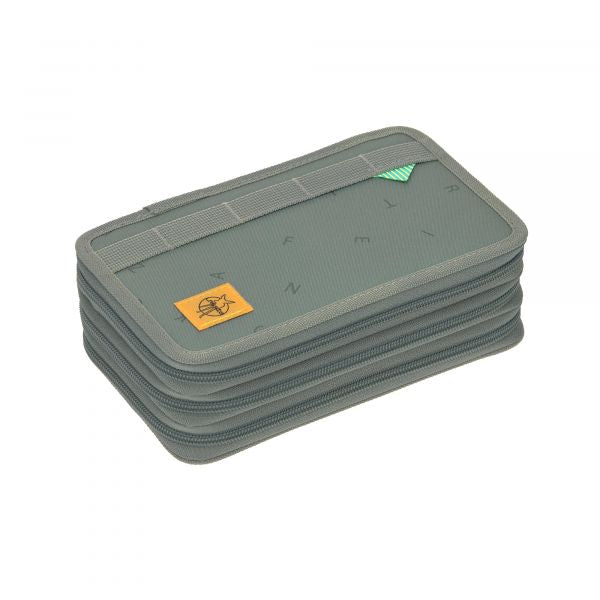 Lassig School Triple Pencil Case Unique - Green