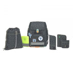 Lassig School Set Boxy Unique - Speckles anthracite