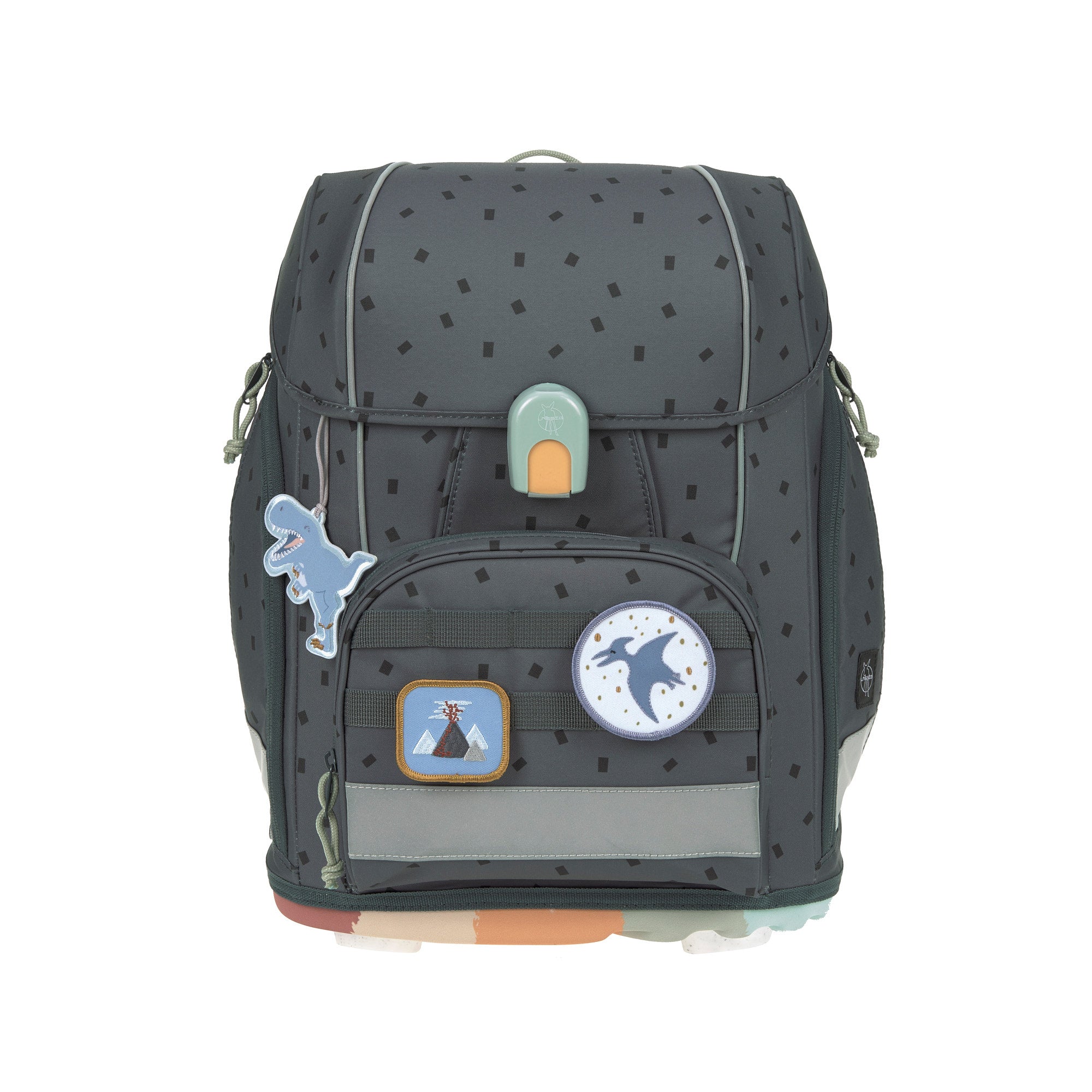 Lassig School Set Boxy Unique - Speckles anthracite