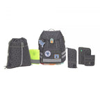 Lassig School Set Flexy Unique - Speckles anthracite