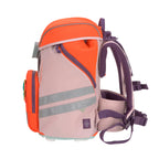 Lassig Flexy School Backpack Set | School Bag For Beginner| Rose/Neon-Orange