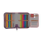 Lassig Flexy School Backpack Set | School Bag For Beginner| Rose/Neon-Orange