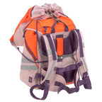 Lassig Flexy School Backpack Set | School Bag For Beginner| Rose/Neon-Orange
