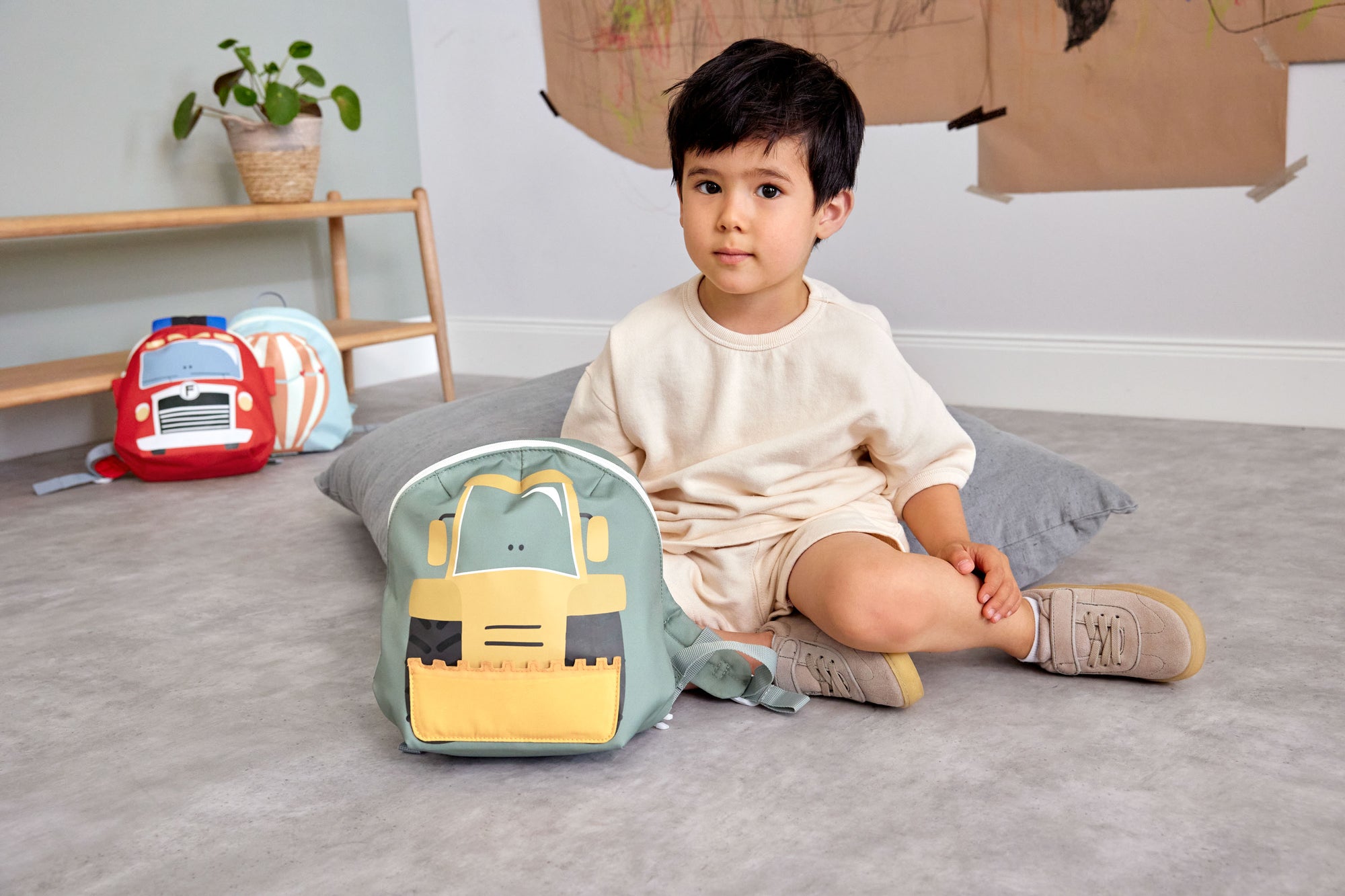Lassig Tiny Backpack Tiny Drivers - Excavator