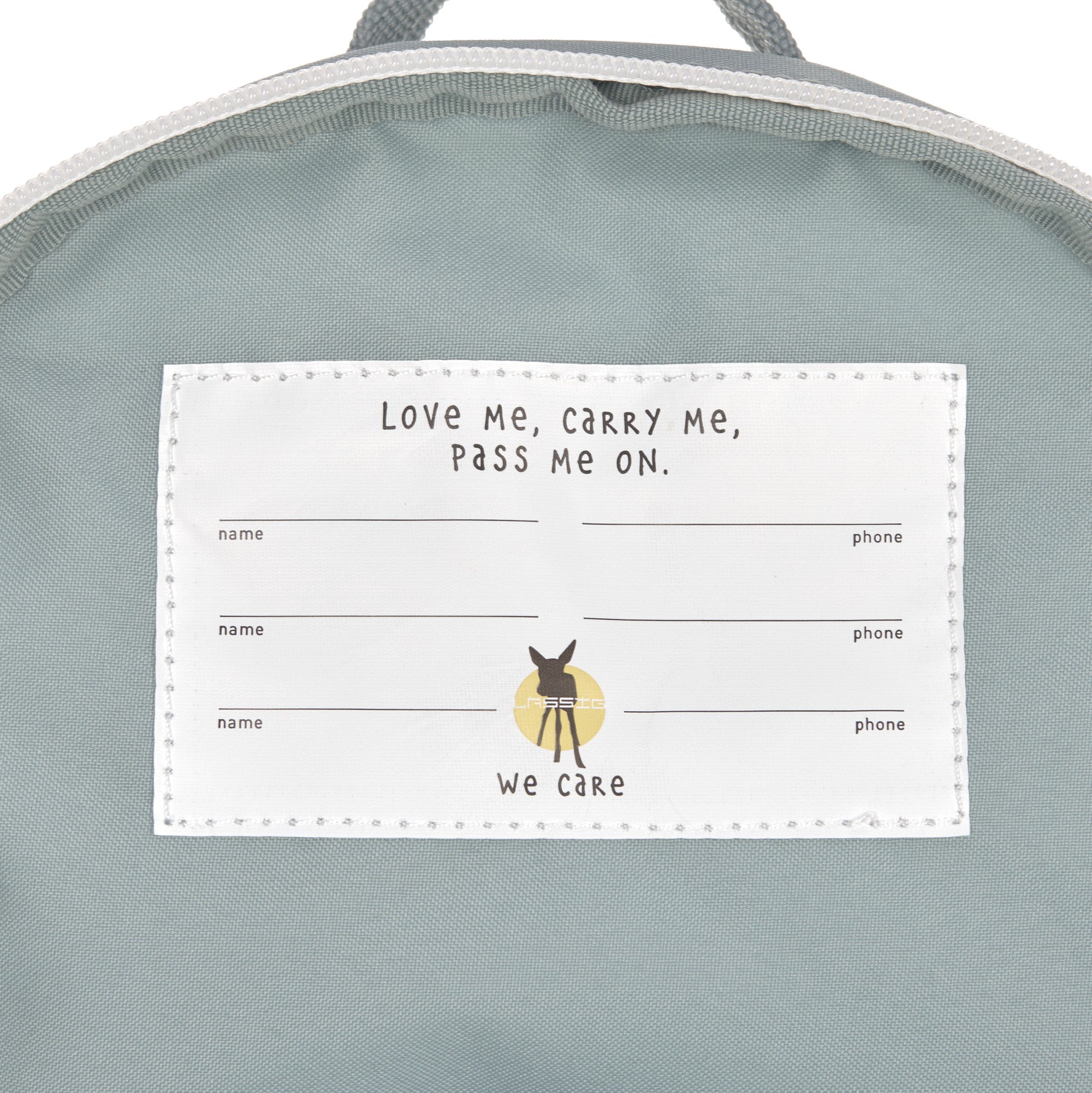 Lassig Tiny Backpack About Friends - Dino green
