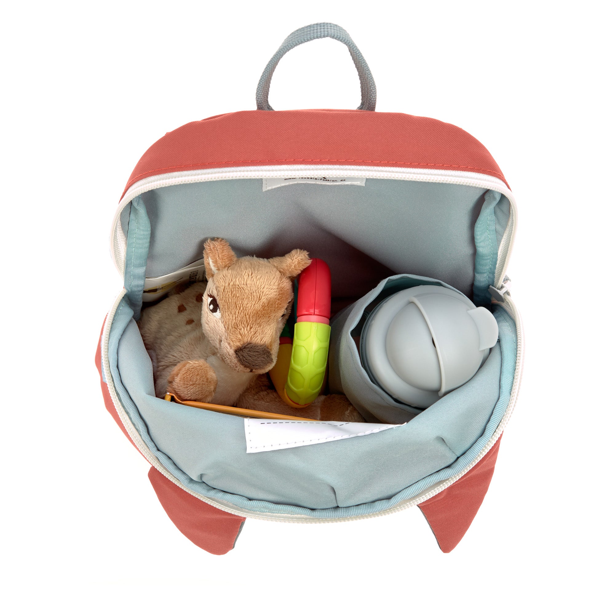 Lassig Lunch Set About Friends Lunchbox + Drinking Bottle Fox - without straw