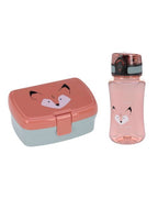 Lassig Lunch Set About Friends Lunchbox + Drinking Bottle Fox - without straw