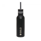 Lassig School Bottle Stainless Steel Bold black