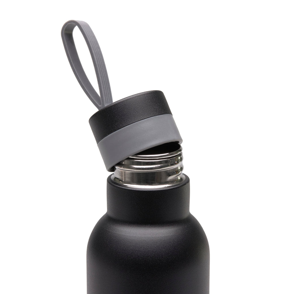 Lassig School Bottle Stainless Steel Bold black