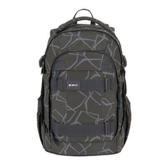 Lassig School Backpack Origin Bold - Edges grey