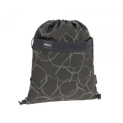 Lassig School String Bag Bold - Edges Grey