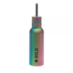 Lassig School Bottle Stainless Steel Bold rainbow - without straw