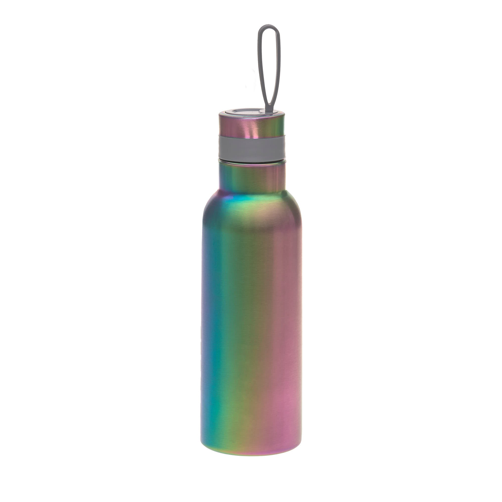Lassig School Bottle Stainless Steel Bold rainbow - without straw