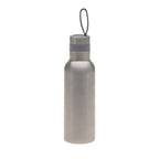 Lassig School Bottle Stainless Steel Bold Silver - without straw