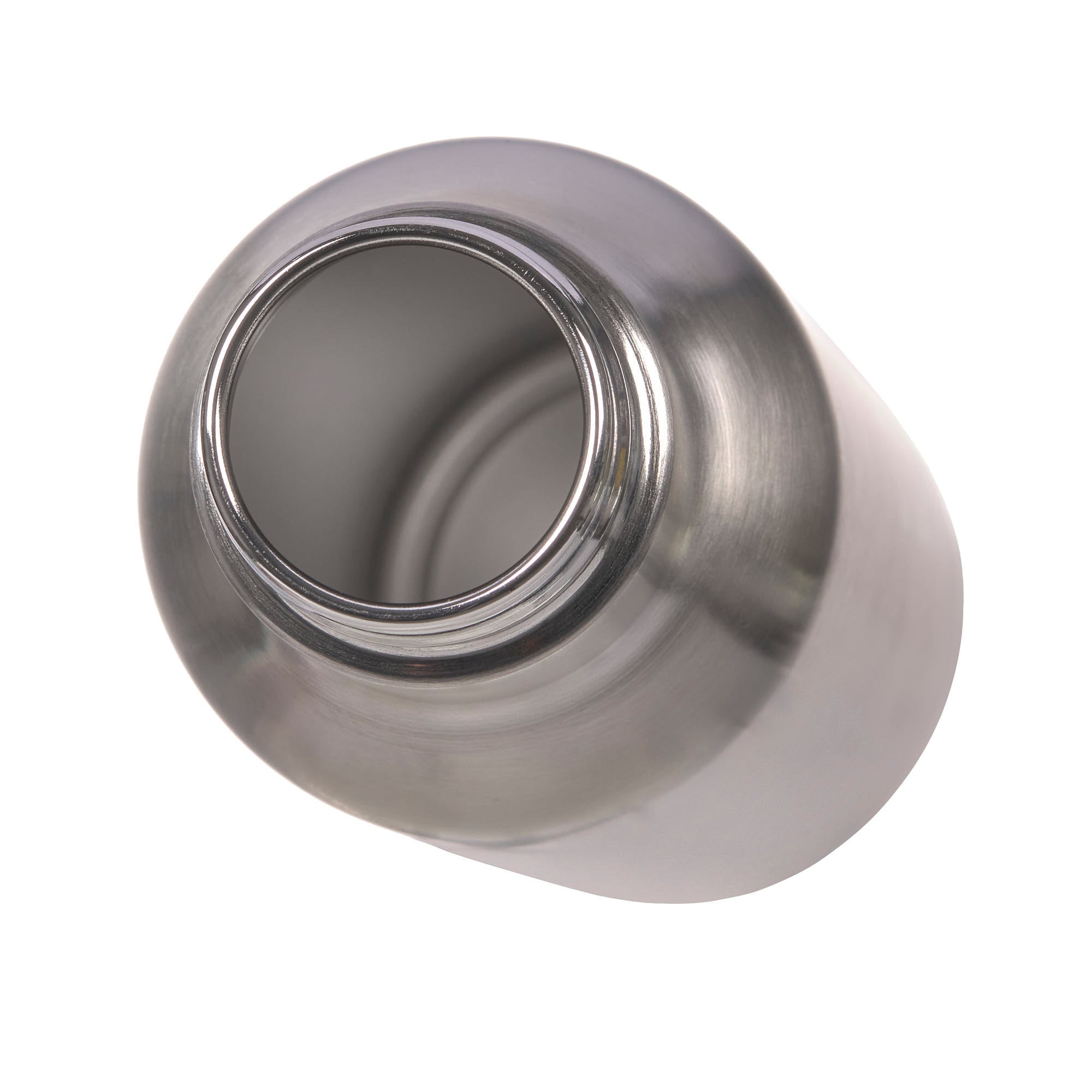 Lassig School Bottle Stainless Steel Bold Silver - without straw