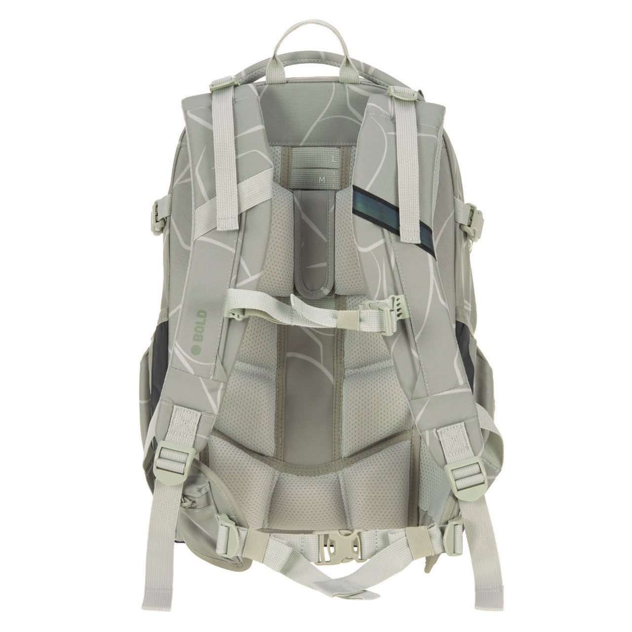Lassig School Backpack Origin Bold - Curve sage