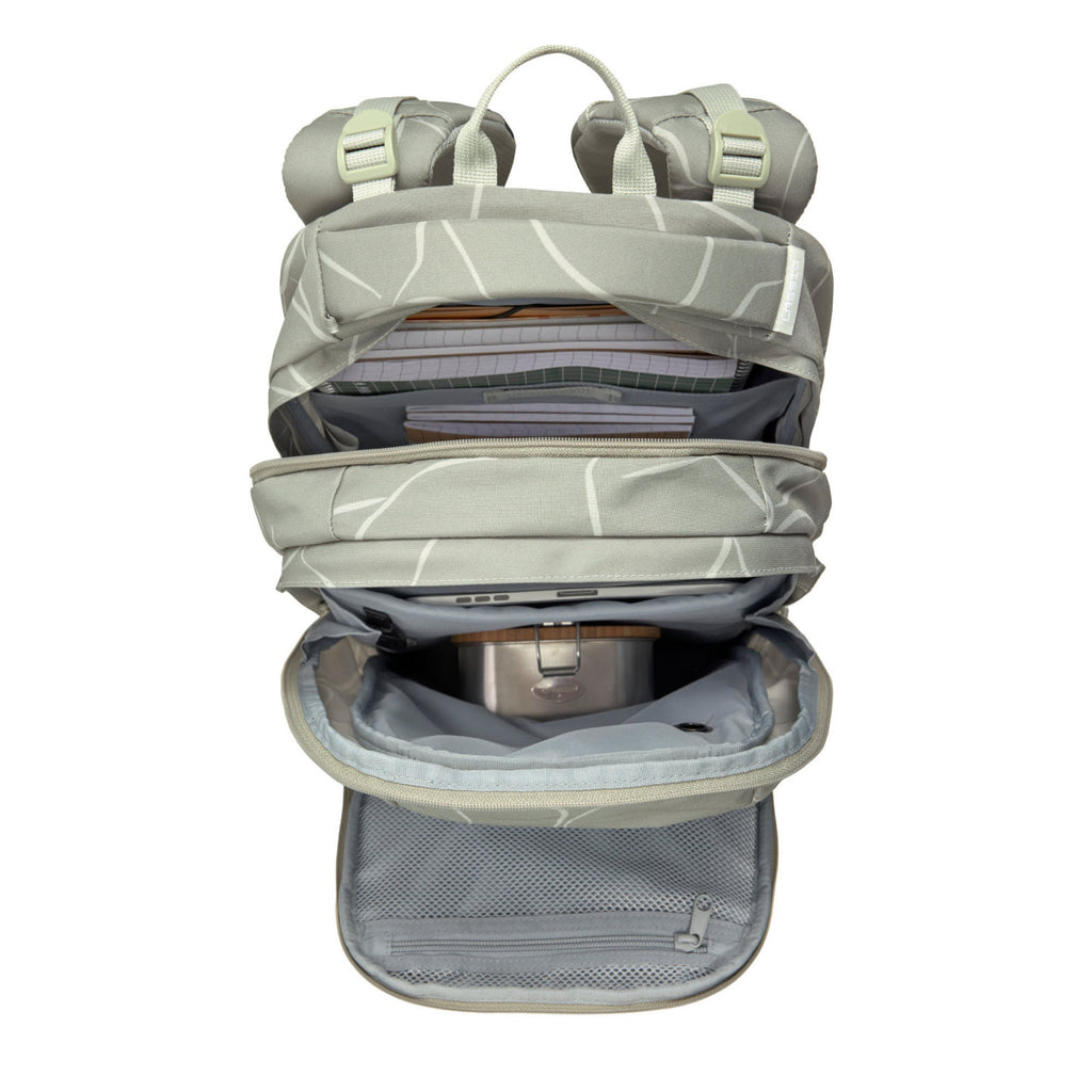 Lassig School Backpack Origin Bold - Curve sage