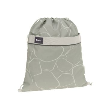 Lassig School String Bag Bold - Curve sage