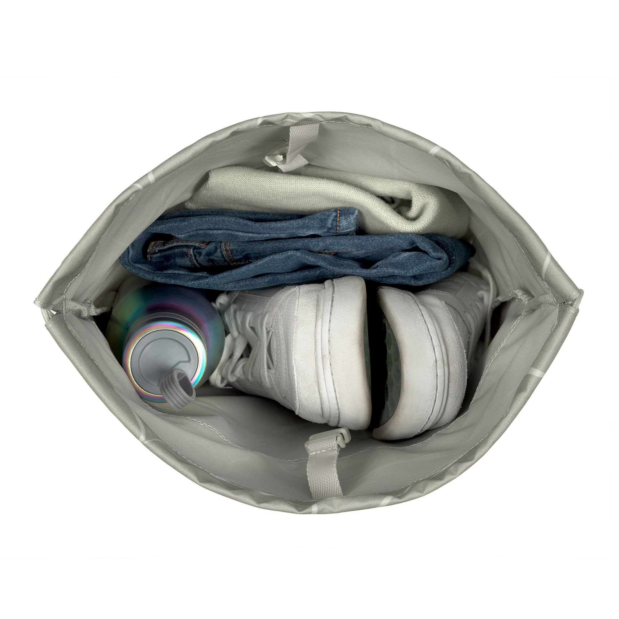 Lassig School String Bag Bold - Curve sage