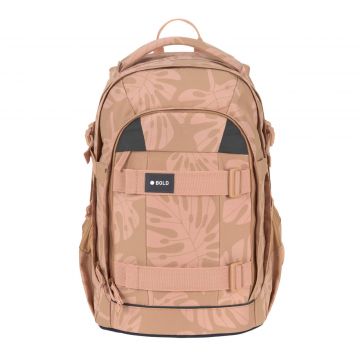 Lassig School Backpack Origin Bold - Leaves caramel