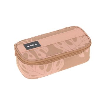 Lassig School Spacy Pencil Case Bold - Leaves caramel