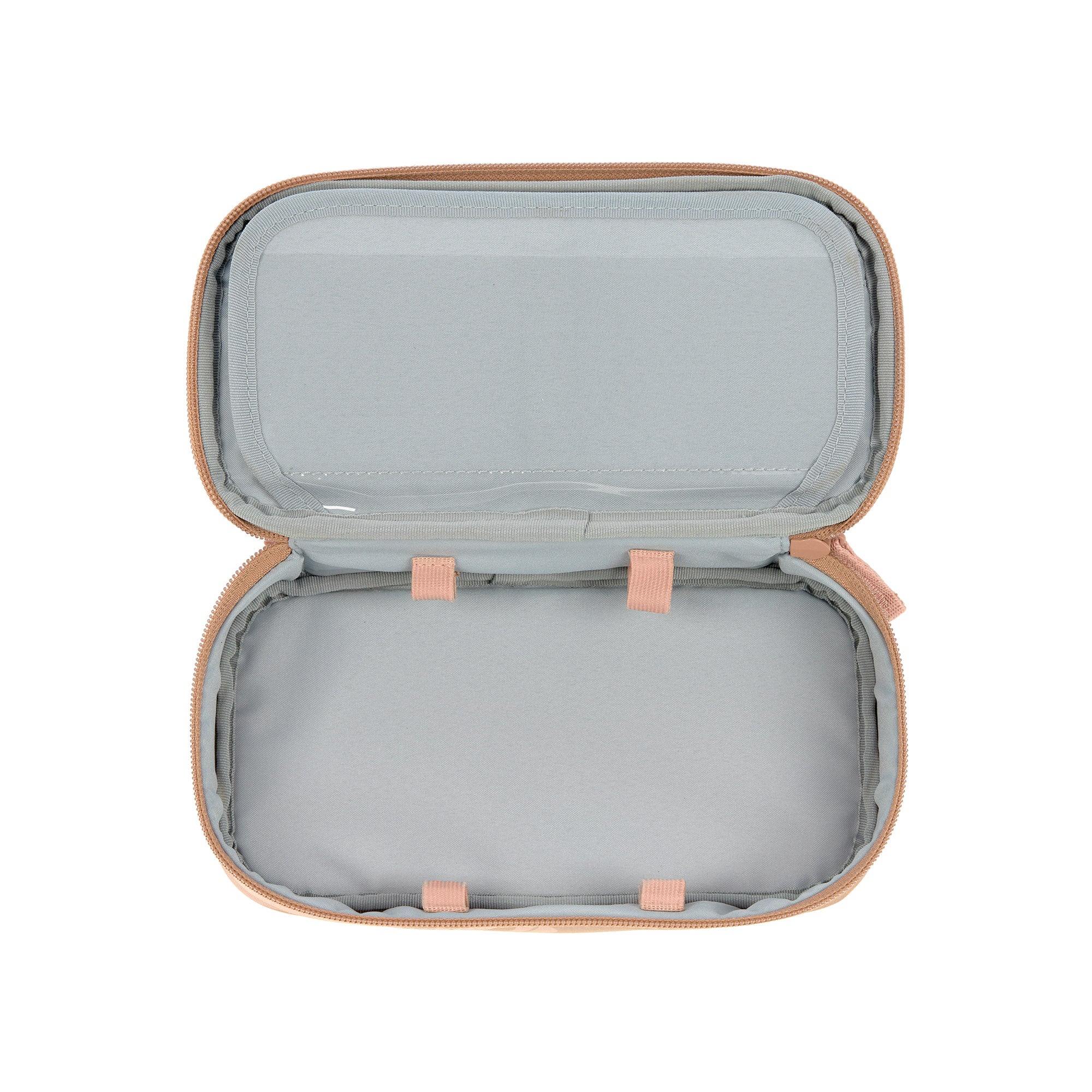 Lassig School Spacy Pencil Case Bold - Leaves caramel