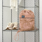 Lassig School String Bag Bold - Leaves caramel