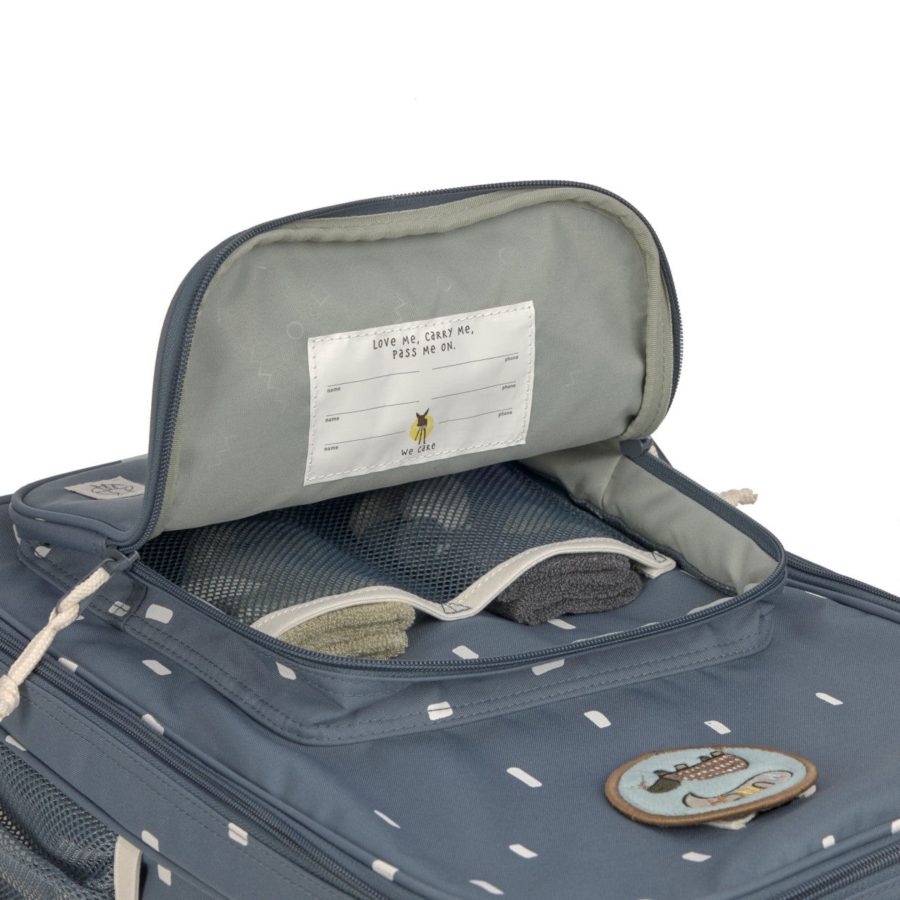 Lassig Trolley - Happy Prints midnight blue