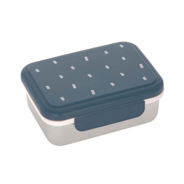 Lassig Lunchbox Stainless Steel Happy Prints midnight blue