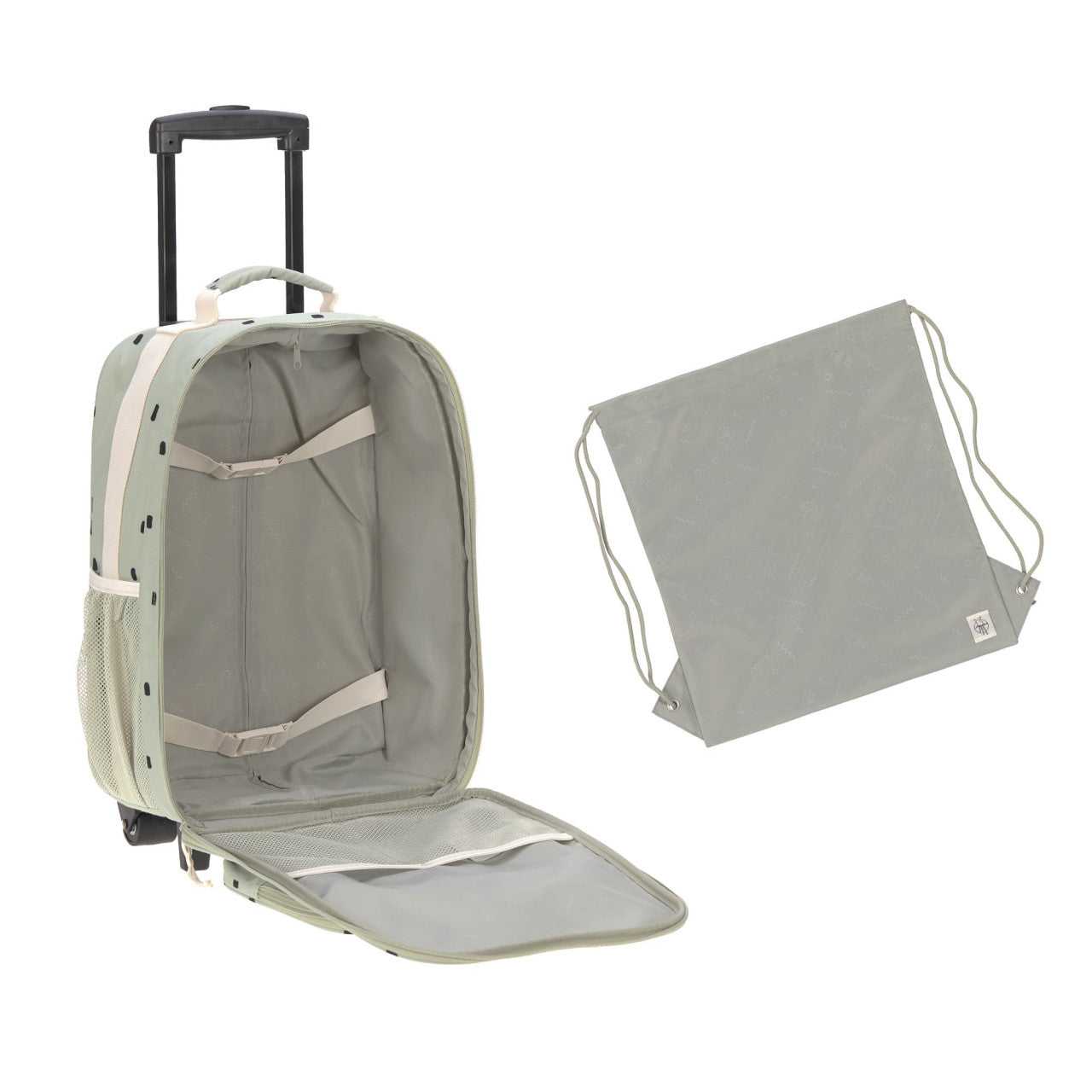 Lassig Trolley - Happy Prints light olive