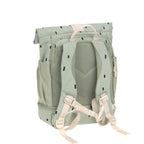 Lassig Mini Rolltop Backpack - Happy Prints light olive