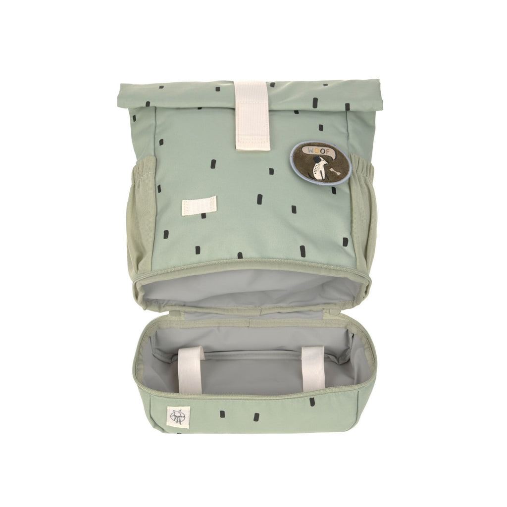Lassig Mini Rolltop Backpack - Happy Prints light olive