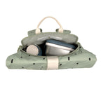 Lassig Mini Rolltop Backpack - Happy Prints light olive