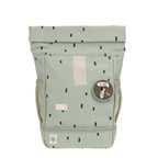 Lassig Mini Rolltop Backpack - Happy Prints light olive