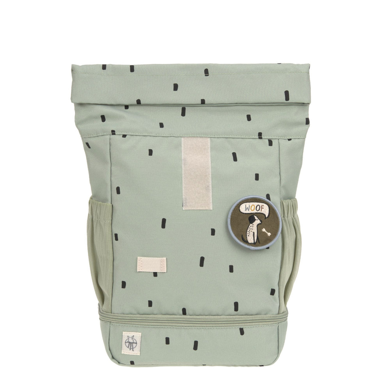 Lassig Mini Rolltop Backpack - Happy Prints light olive