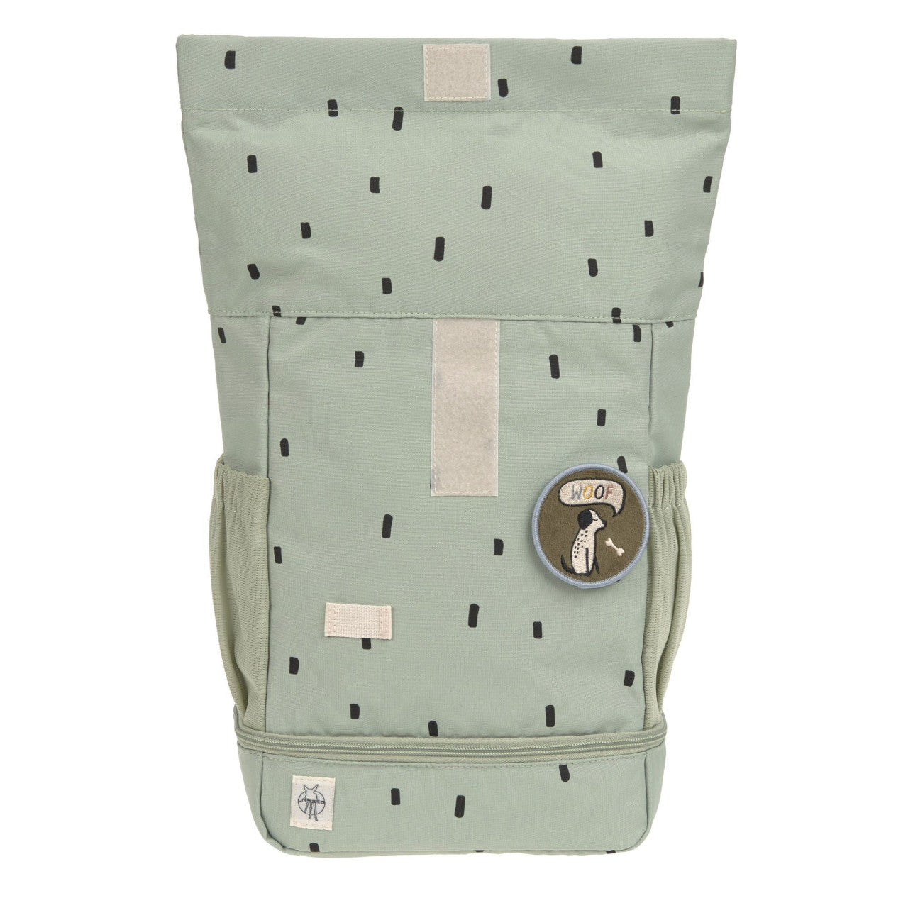 Lassig Mini Rolltop Backpack - Happy Prints light olive