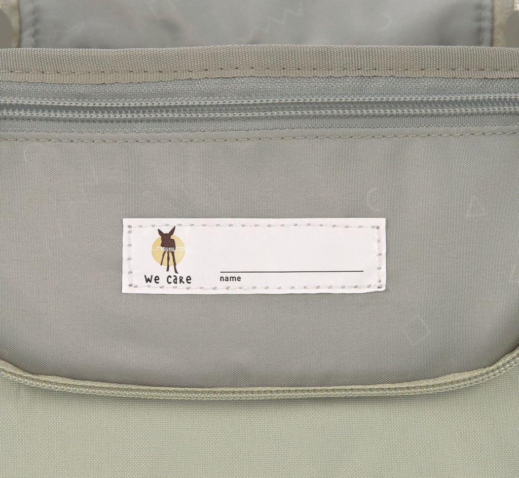 Lassig Mini Washbag Happy Prints light olive