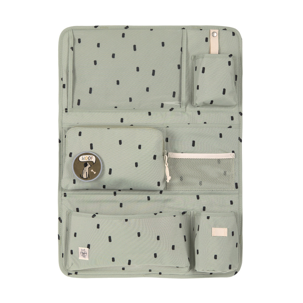 Lassig Car Wrap-to-Go - Happy Prints light olive