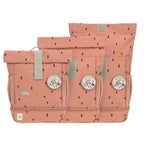 Lassig Mini Rolltop Backpack - Happy Prints caramel