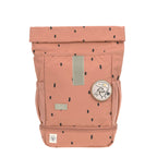 Lassig Mini Rolltop Backpack - Happy Prints caramel