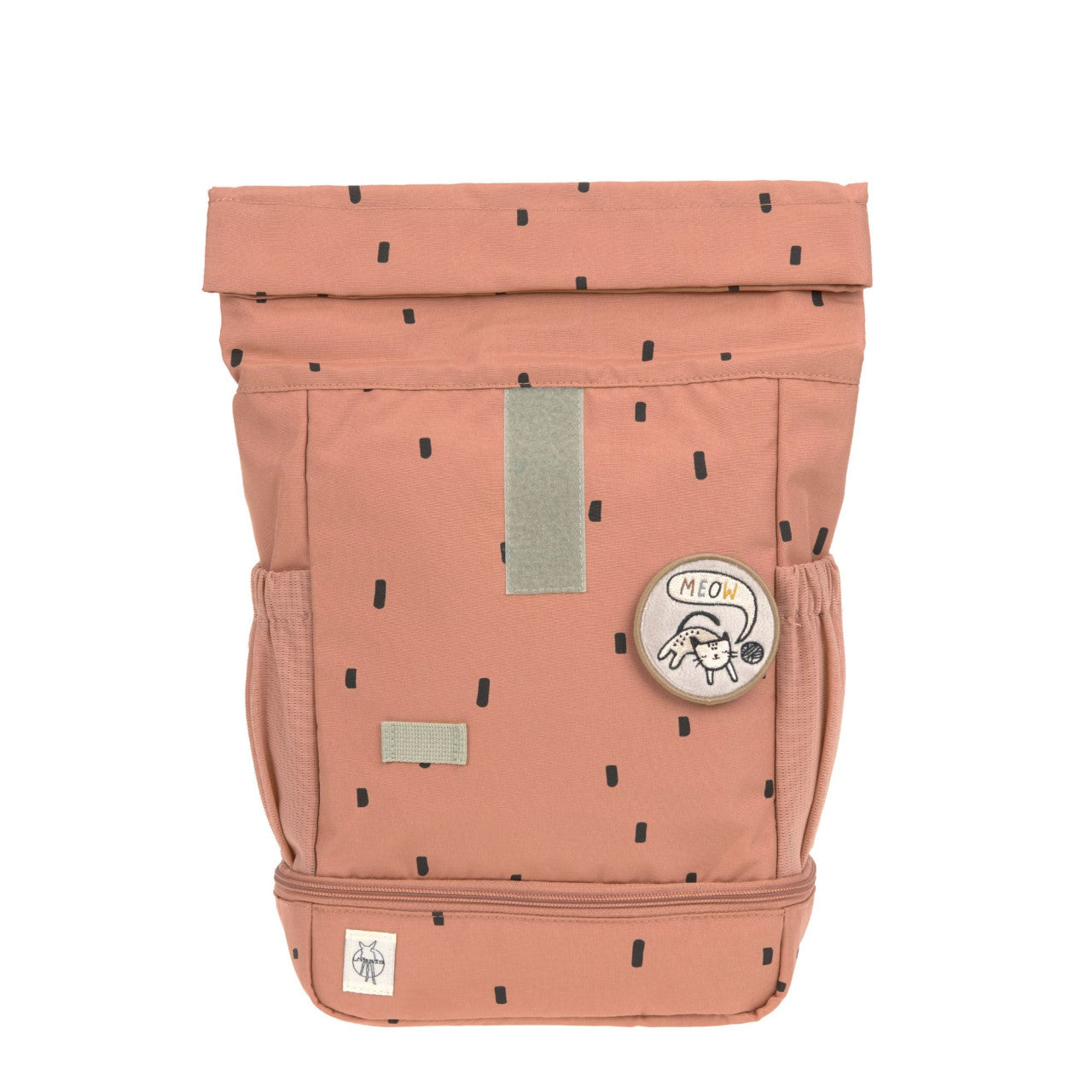 Lassig Mini Rolltop Backpack - Happy Prints caramel