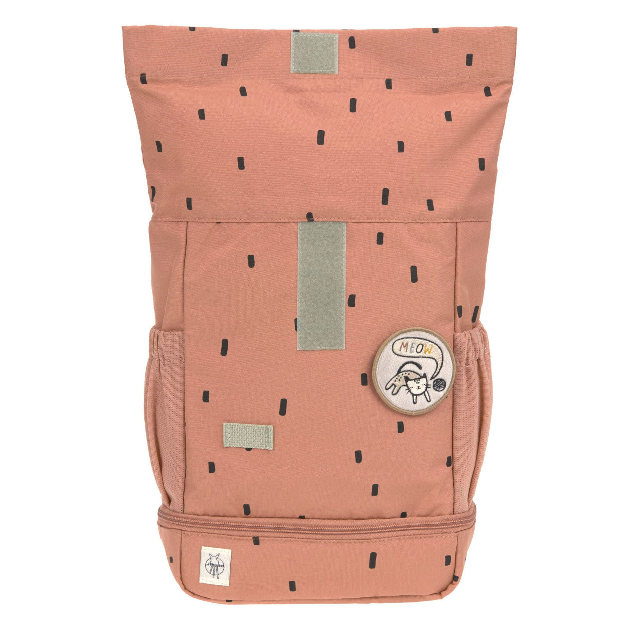 Lassig Mini Rolltop Backpack - Happy Prints caramel