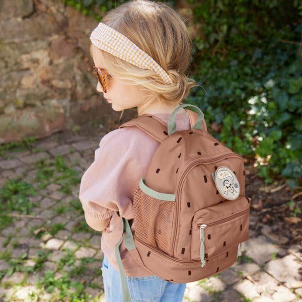 Lassig Mini Backpack - Happy Prints caramel