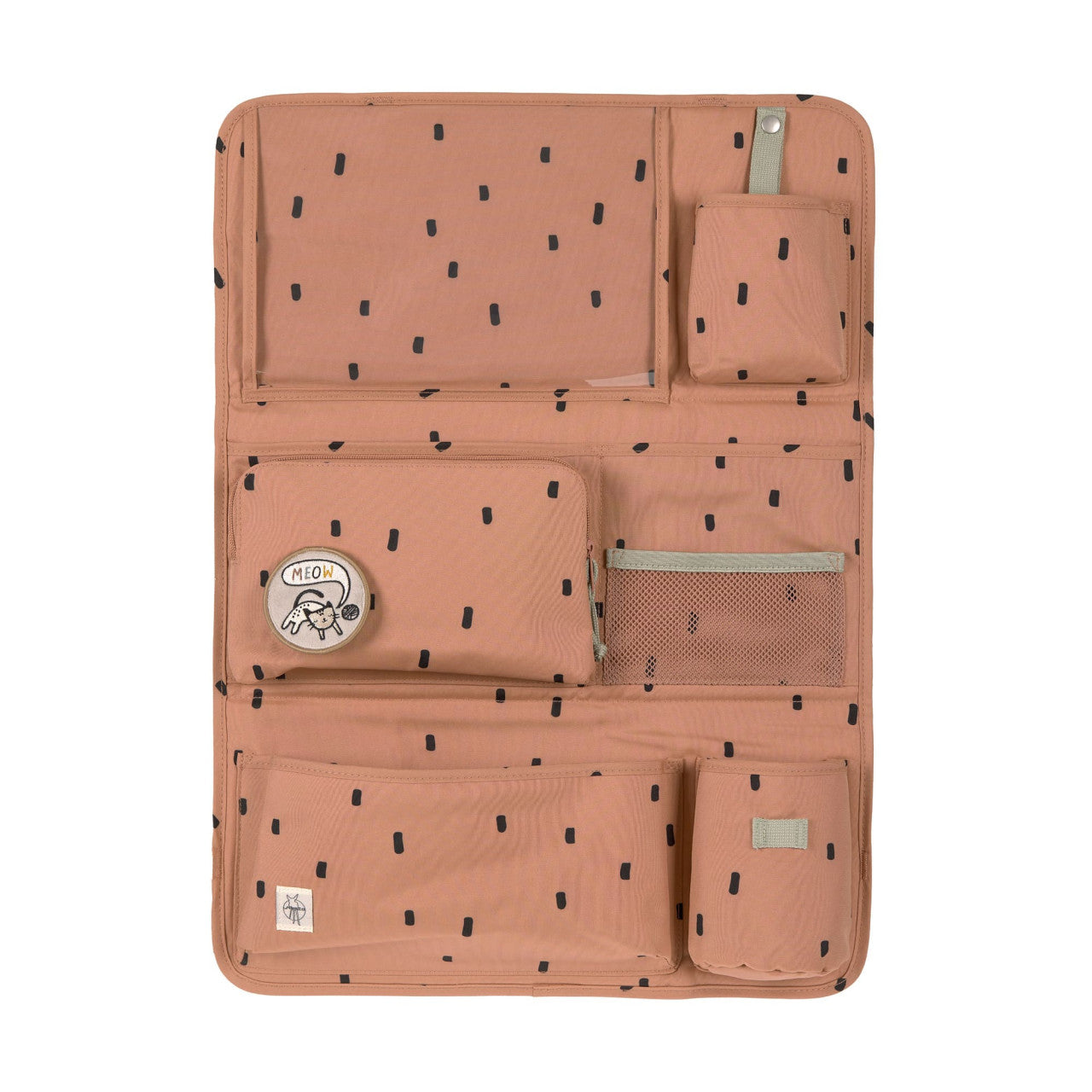 Lassig Car Wrap-to-Go - Happy Prints caramel