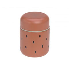 Lassig Food Jar Medium Happy Prints caramel