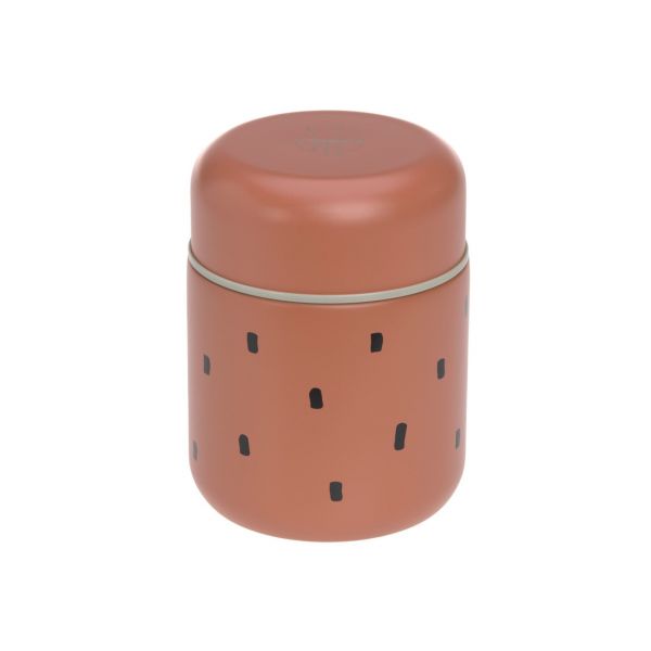 Lassig Food Jar Medium Happy Prints caramel